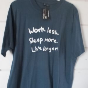 Airborne XL blue short sleeve T-shirt